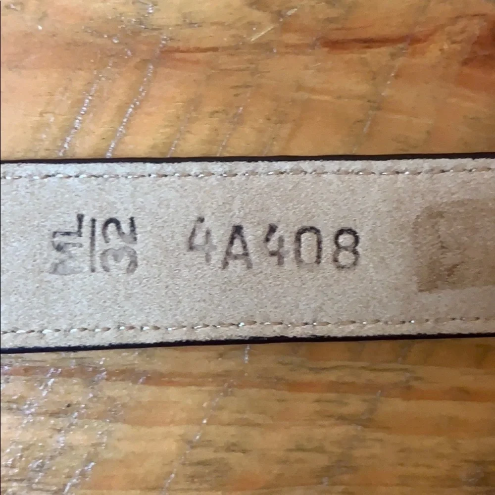 Brighton dark brown leather belt Size Medium/Large